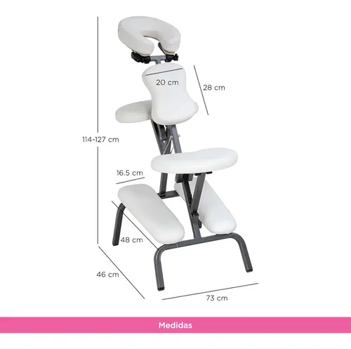 Silla De Masaje Portátil Shiatsu Ajustable Uso Rudo Vanlig®