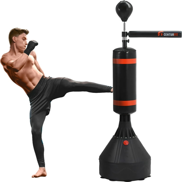 Saco Costal Box Base Fija Brazo 360° Centurfit Pera Ajustable