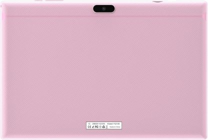 Tablet con teclado 2 en 1, Android 11, 10.1 pulgadas FHD, con teclado/mouse/funda/lápiz capacitivo/película templada, 64 GB+2 GB, Wi-Fi, cámara dual 8 MP, procesador quad core, batería 6,000 mAh, rosa