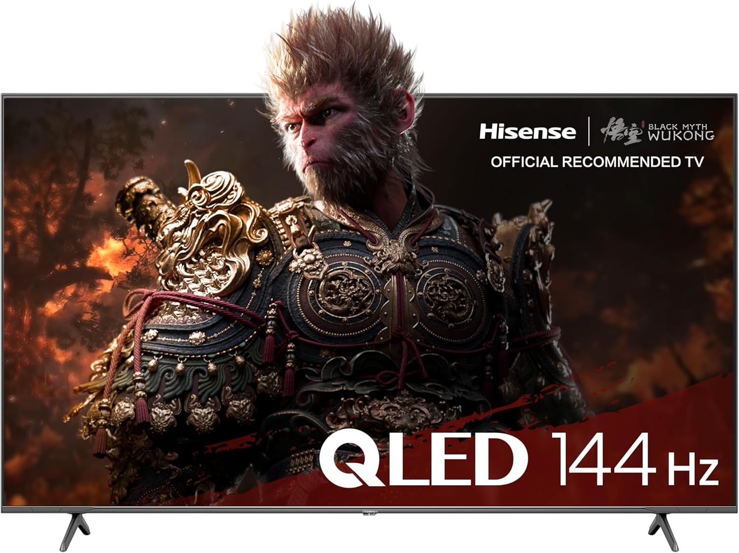 Hisense Pantalla QLED de 43" 43QD6N Google TV Works with Alexa 2024