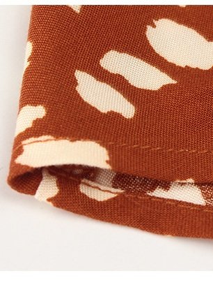 Sukienka letnia damska z krótkimi rękawami i niebieskimi kropkami, rozcięcie, dekolt w serek, swobodna, vintage, maxi, o kroju litery A, sukienka koszulowa