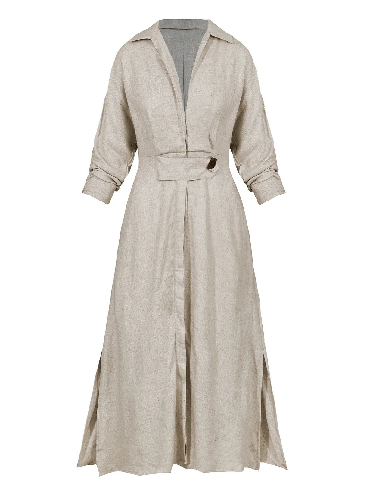 Simple Regular Fit Plain Dress