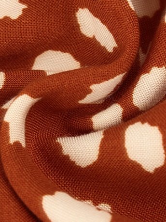 Sukienka letnia damska z krótkimi rękawami i niebieskimi kropkami, rozcięcie, dekolt w serek, swobodna, vintage, maxi, o kroju litery A, sukienka koszulowa