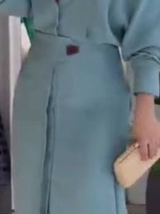 Simple Regular Fit Plain Dress