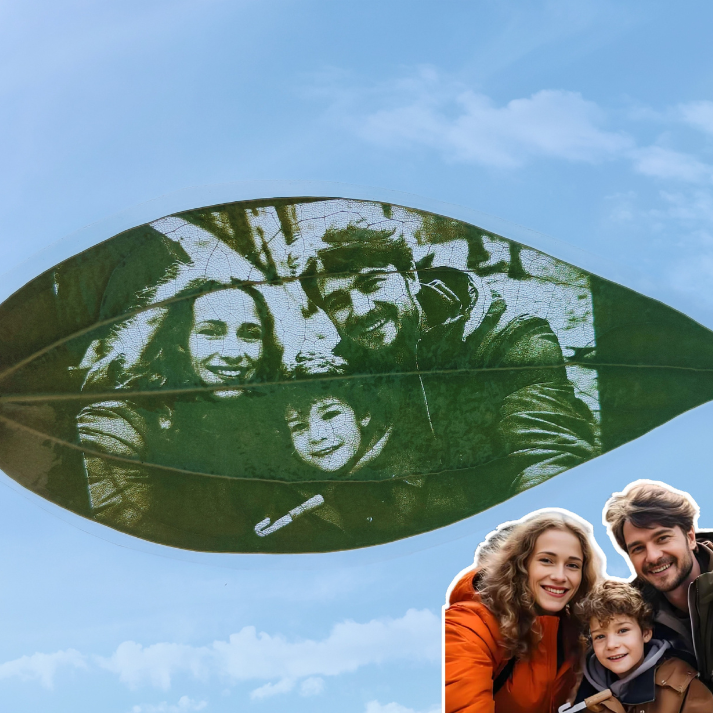 Leaf Photo Frame Personalized Photo Gifts For Dad FHC51102