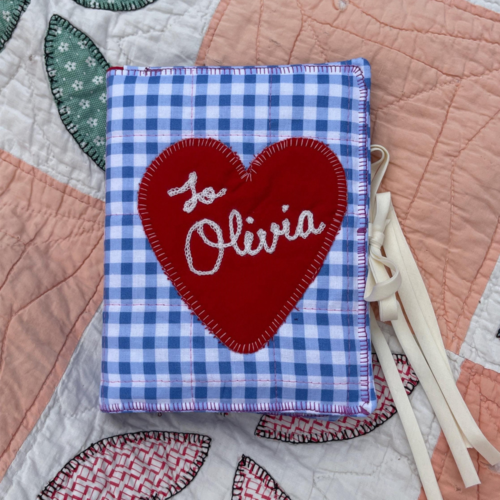 Custom Handmade Quilted Memory Photo Album