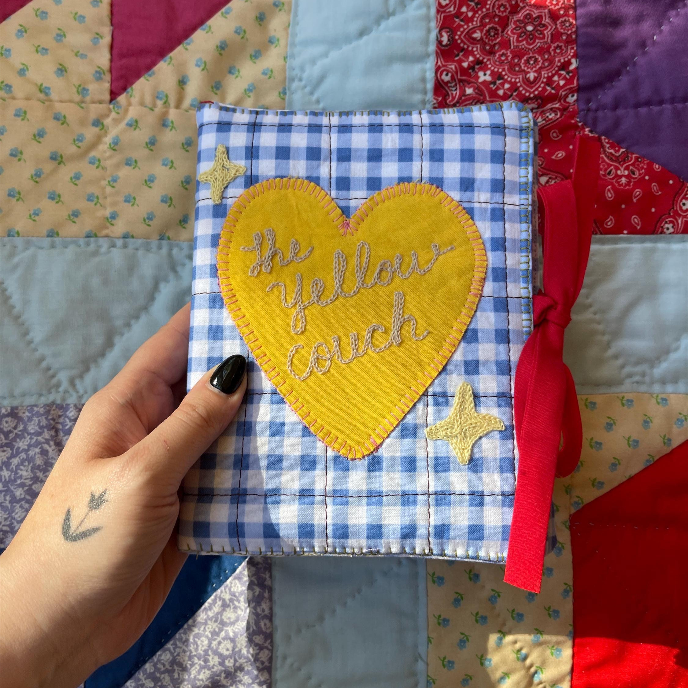 Custom Handmade Quilted Memory Photo Album