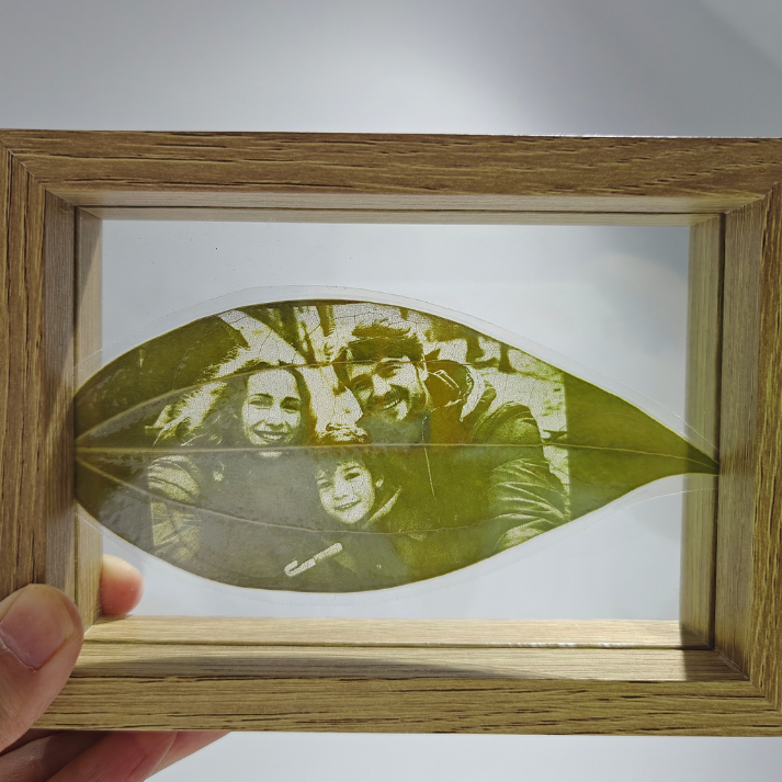 Leaf Photo Frame Personalized Photo Gifts For Dad FHC51102
