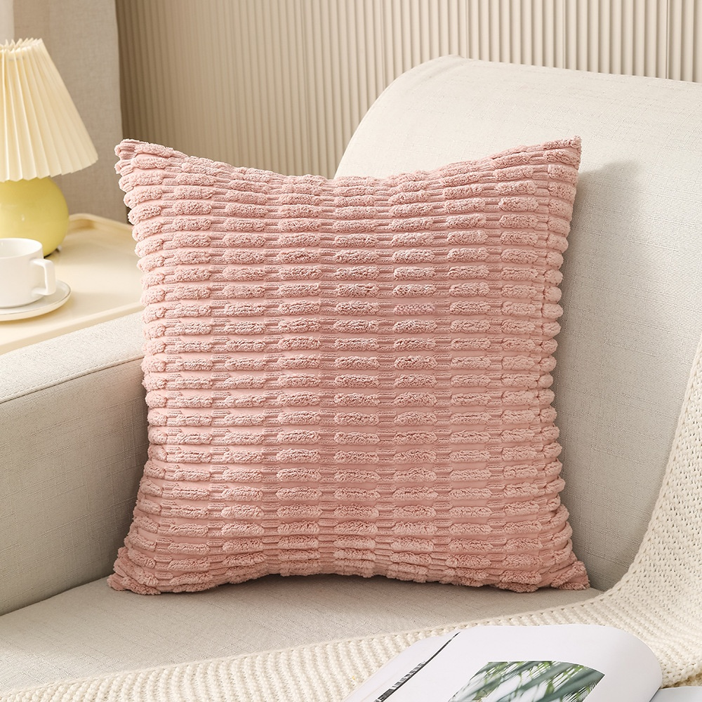 Home Corduroy Sofa Pillow Cover