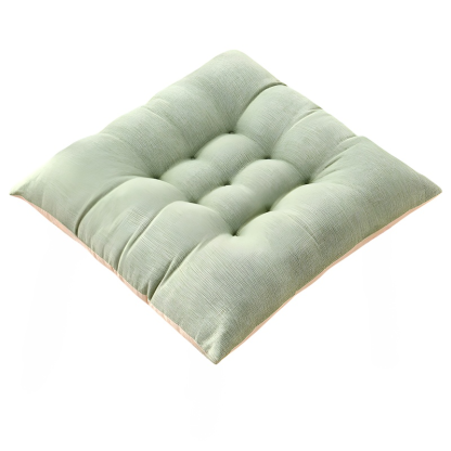 Cotton and linen thickened seat cushion