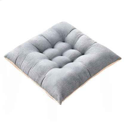 Cotton and linen thickened seat cushion