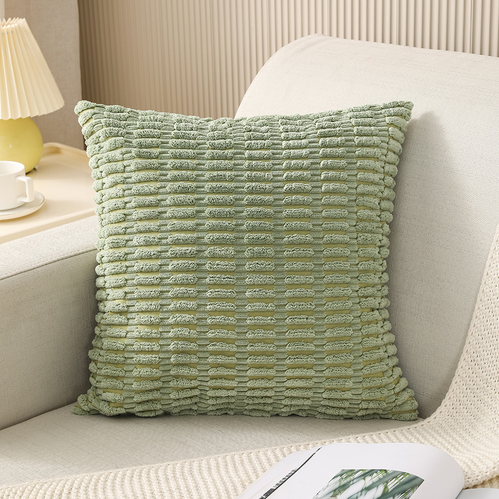 Home Corduroy Sofa Pillow Cover