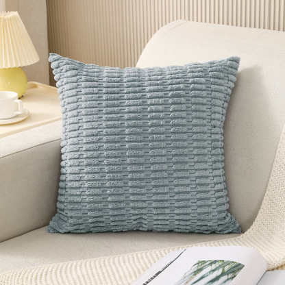 Home Corduroy Sofa Pillow Cover