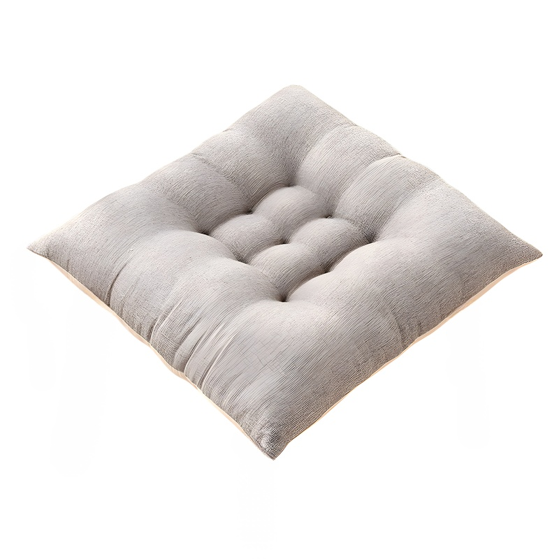 Cotton and linen thickened seat cushion