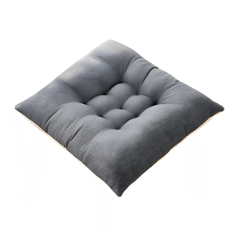 Cotton and linen thickened seat cushion