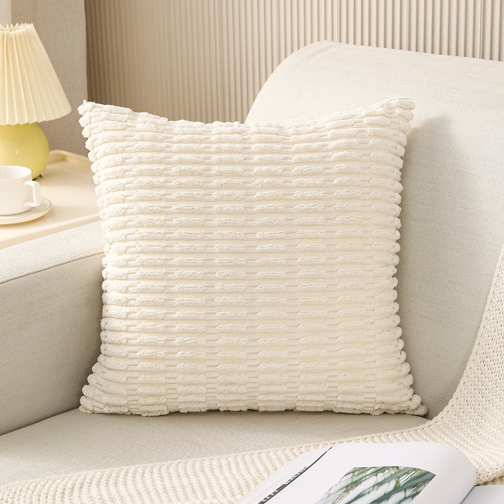 Home Corduroy Sofa Pillow Cover