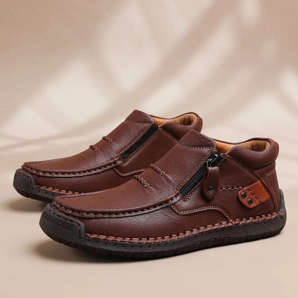 ⏰Limited Time Sale 70% OFF-Men’s Handmade Premium Leather Slip