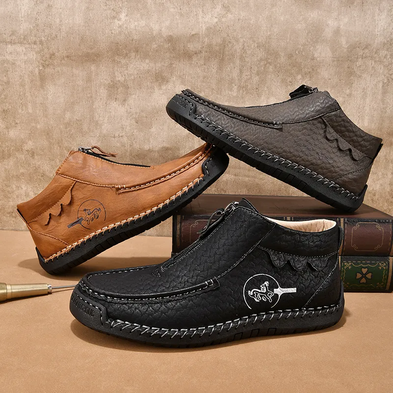 Men’s Work Safety boots – Orthopedic, Waterproof, Shock-Absorbing, Built to Last 5 Years