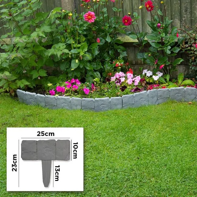 🏡2026 HOT SALE🥳💞50K+ SOLD!🌿✨ 50% OFF! Faux Stone Garden Edging Border! ♻️