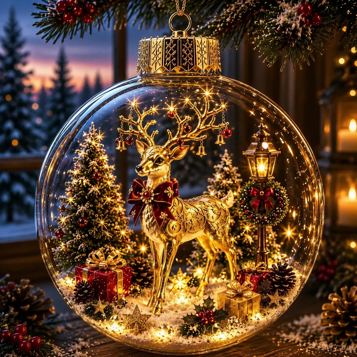 🔥 LIMITED-TIME 50% OFF — ✨🎄 Magical Light-Up Christmas Ornament