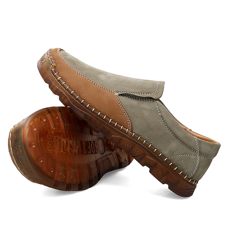 ⏰ Clearance Sale – 60% OFF 🔥Men’s Luxury Leather Loafers – Comfortable Walking Shoes with Arch Support, Business Casual Slip-On Dress Shoes