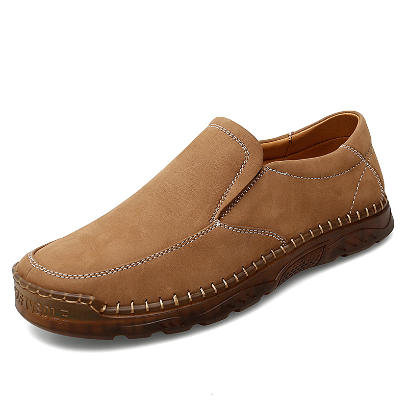 ⏰ Clearance Sale – 60% OFF 🔥Men’s Luxury Leather Loafers – Comfortable Walking Shoes with Arch Support, Business Casual Slip-On Dress Shoes