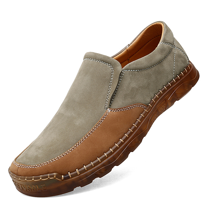⏰ Clearance Sale – 60% OFF 🔥Men’s Luxury Leather Loafers – Comfortable Walking Shoes with Arch Support, Business Casual Slip-On Dress Shoes