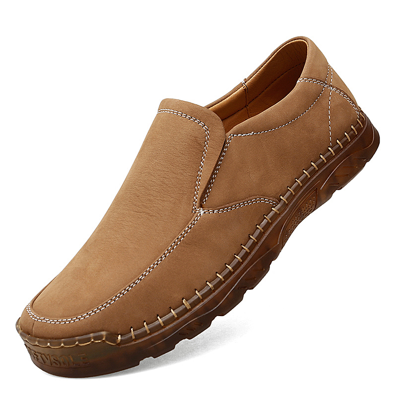 ⏰ Clearance Sale – 60% OFF 🔥Men’s Luxury Leather Loafers – Comfortable Walking Shoes with Arch Support, Business Casual Slip-On Dress Shoes