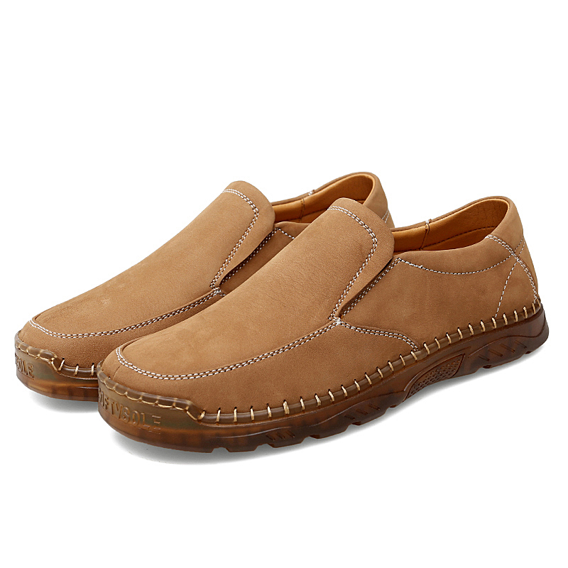 ⏰ Clearance Sale – 60% OFF 🔥Men’s Luxury Leather Loafers – Comfortable Walking Shoes with Arch Support, Business Casual Slip-On Dress Shoes