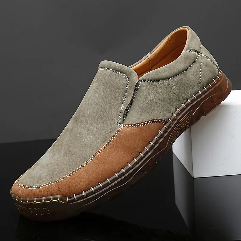 ⏰ Clearance Sale – 60% OFF 🔥Men’s Luxury Leather Loafers – Comfortable Walking Shoes with Arch Support, Business Casual Slip-On Dress Shoes