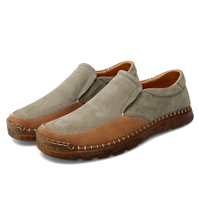 ⏰ Clearance Sale – 60% OFF 🔥Men’s Luxury Leather Loafers – Comfortable Walking Shoes with Arch Support, Business Casual Slip-On Dress Shoes