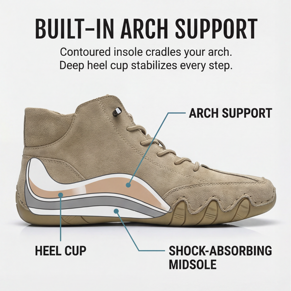 Bestseller🏆Orthopedic Arch Support Ankle Boot-For Men & Women