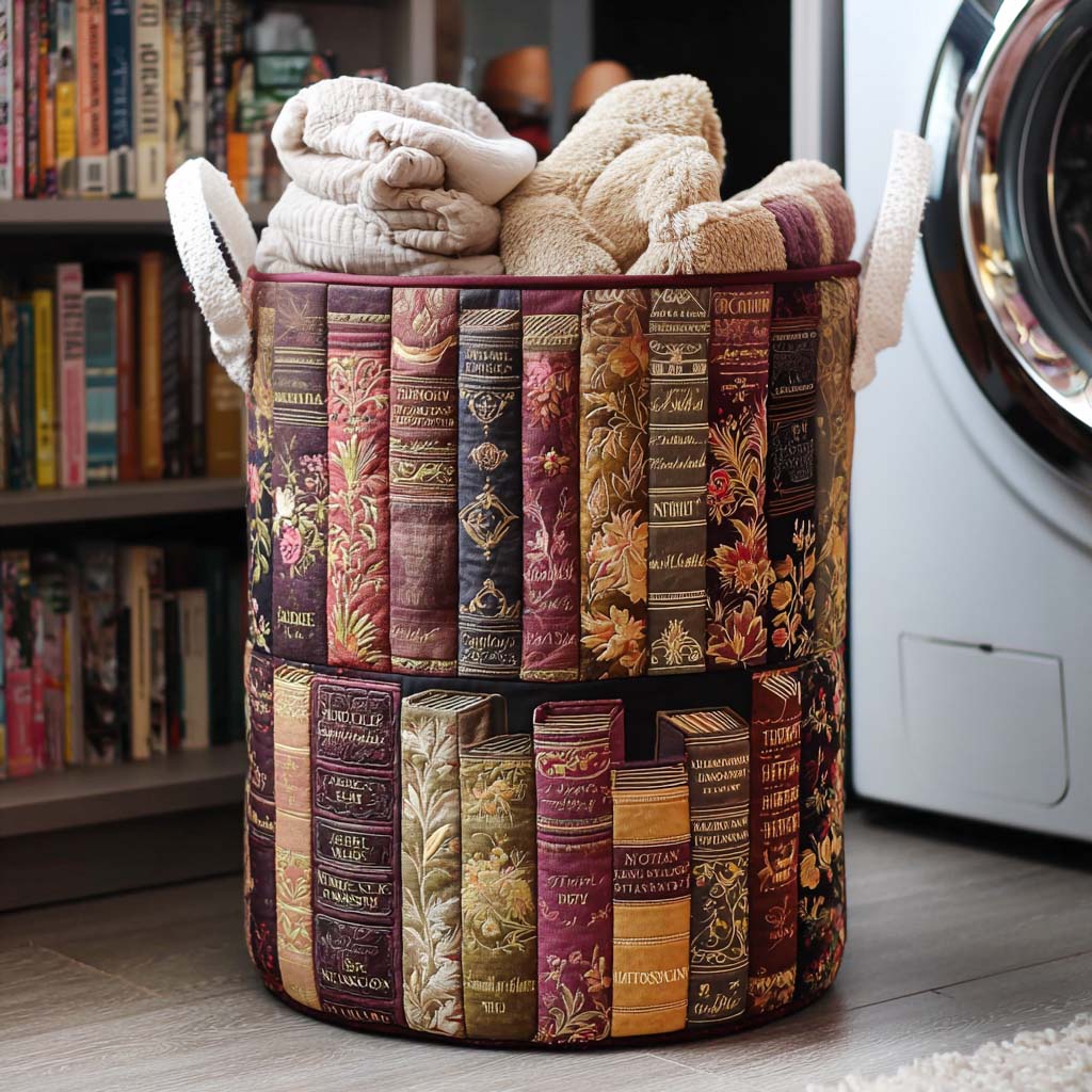 Reading Quilted Laundry Basket NCU0QN007