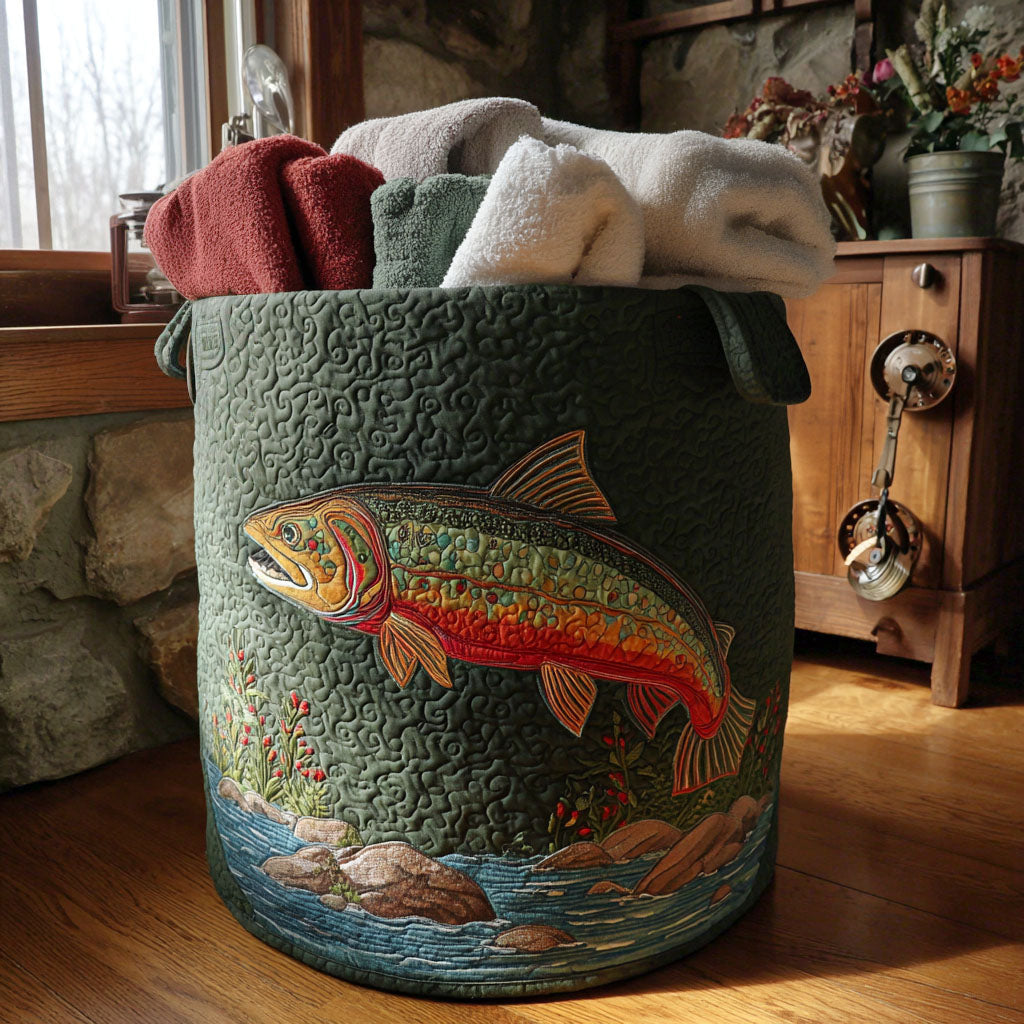 Wildcatch Horizon Quilted Laundry Basket NCU0PTT1738
