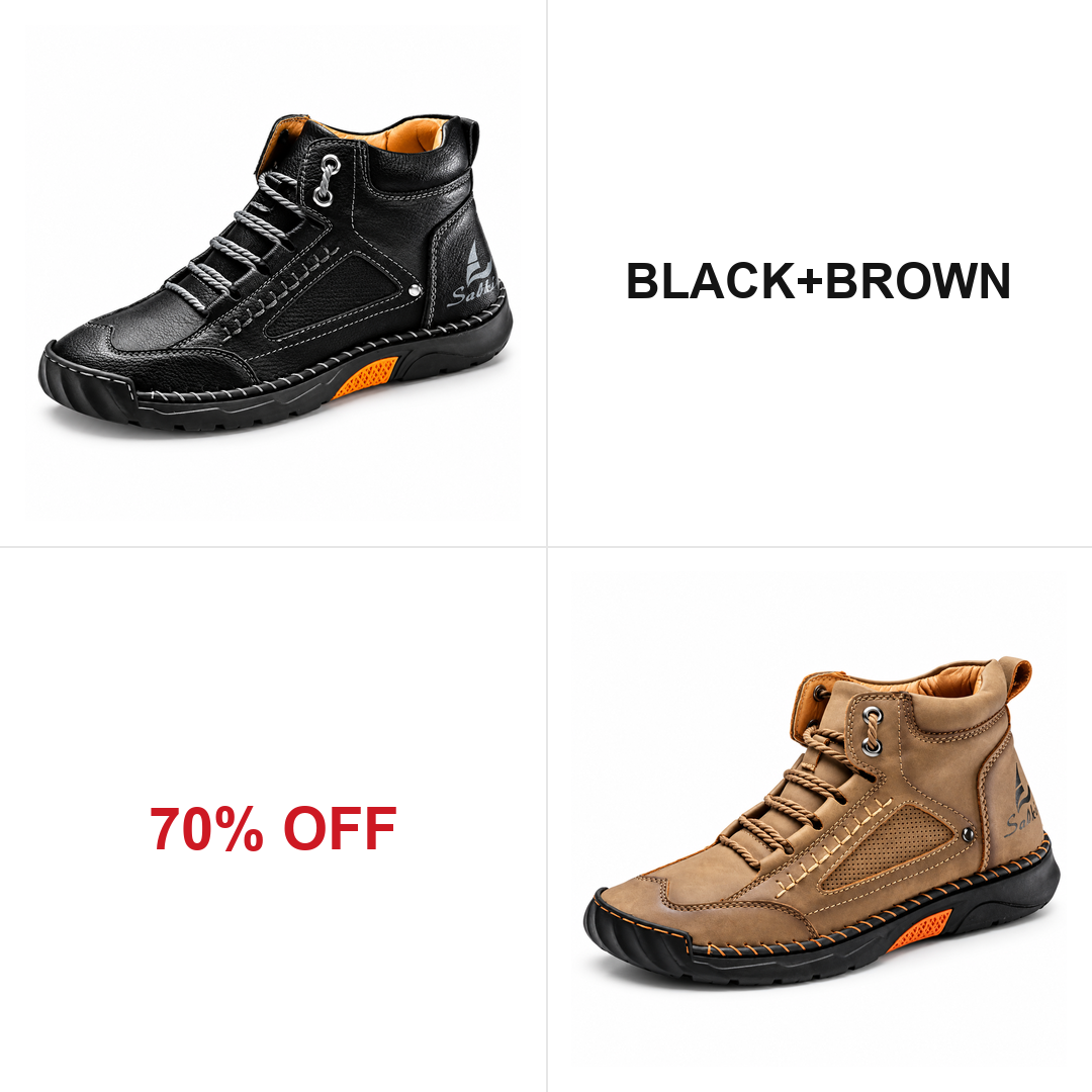 ⏰Last Day! 70% OFF 🔥HEANEO® Men’s Comfort Leather Boots