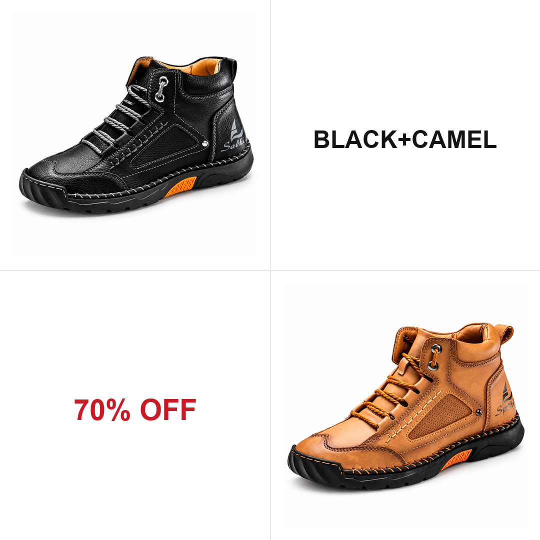 ⏰Last Day! 70% OFF 🔥HEANEO® Men’s Comfort Leather Boots