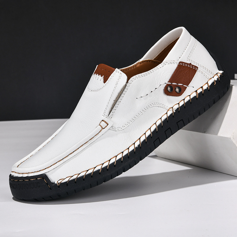 ⏰Christmas sale 70% OFF 🔥 Men's Handmade Genuine Leather Slip-On Loafers