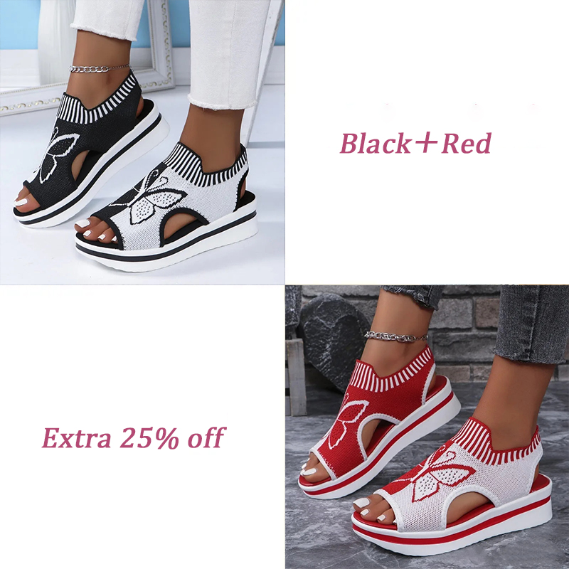 Women's Casual Peep-Toe Platform Beach Sandals