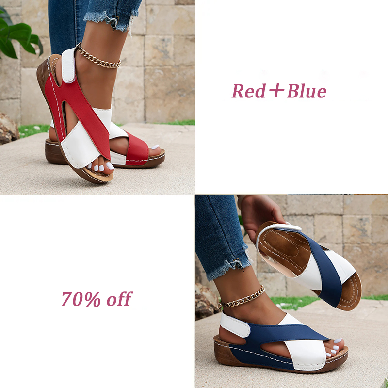 Women's platform casual open-toe orthopedic sandals