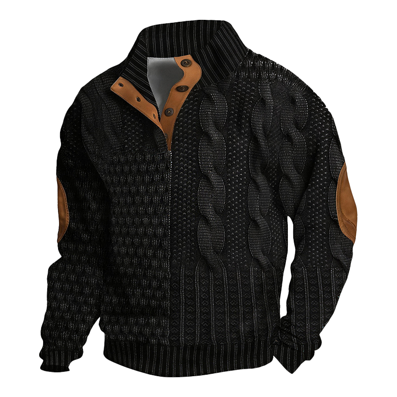 ⏰Promotion 50% OFF -Men’s Warm Comfortable Vintage Knit Sweater