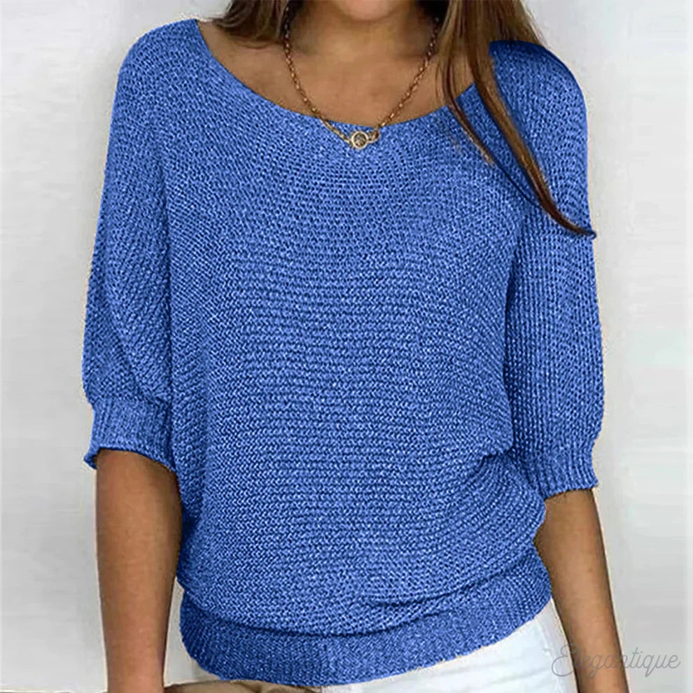 🔥Last day 70% off 🔥Relaxed Knit Top
