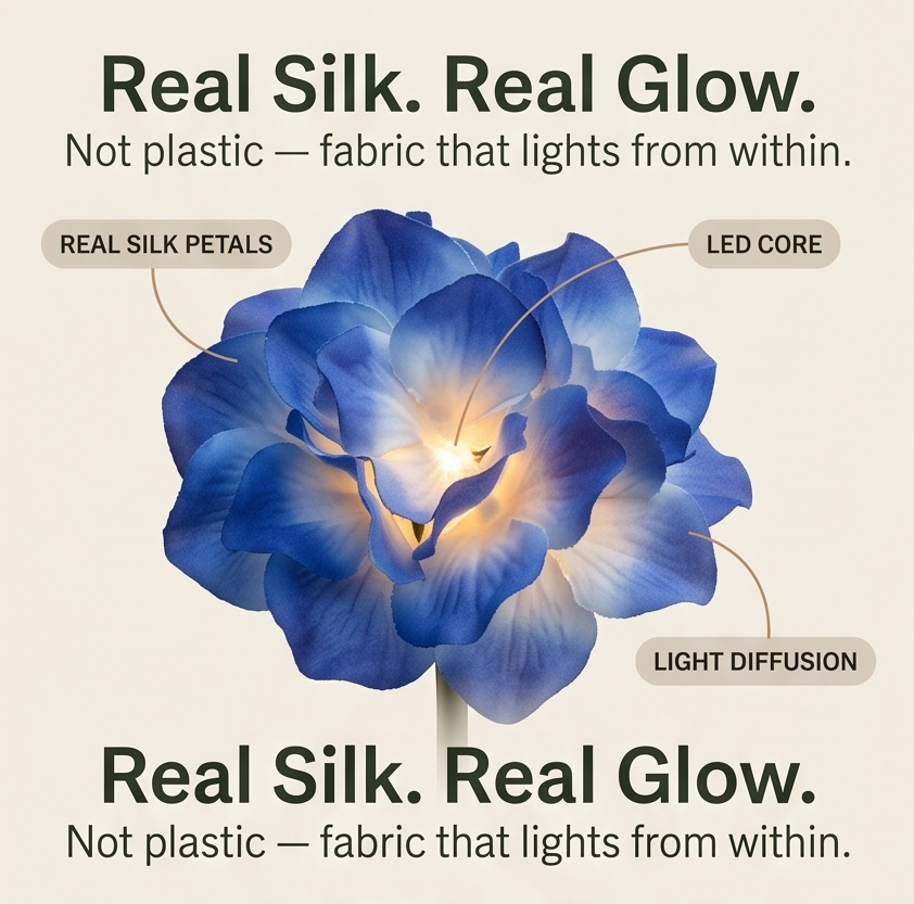 Solar Hydrangea Garden Lights (2-Pack)