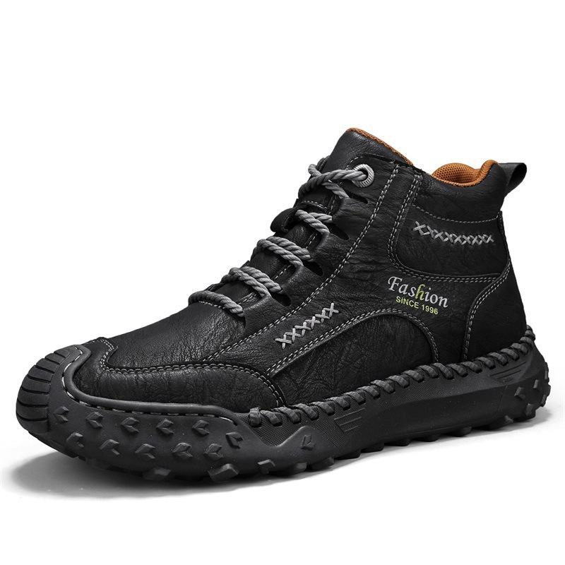 🔥Hot-selling recommendations 50% off today only🔥Men's genuine leather non-slip corrective shoes to relieve walking pain