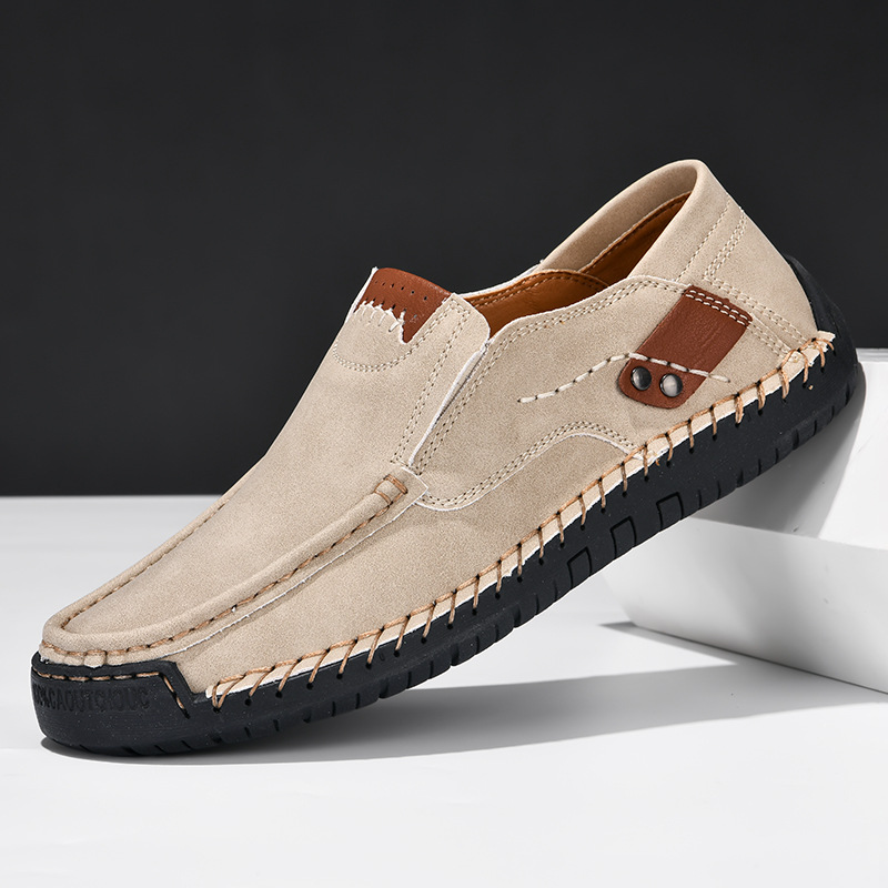 ⏰Christmas sale 70% OFF 🔥 Men's Handmade Genuine Leather Slip-On Loafers