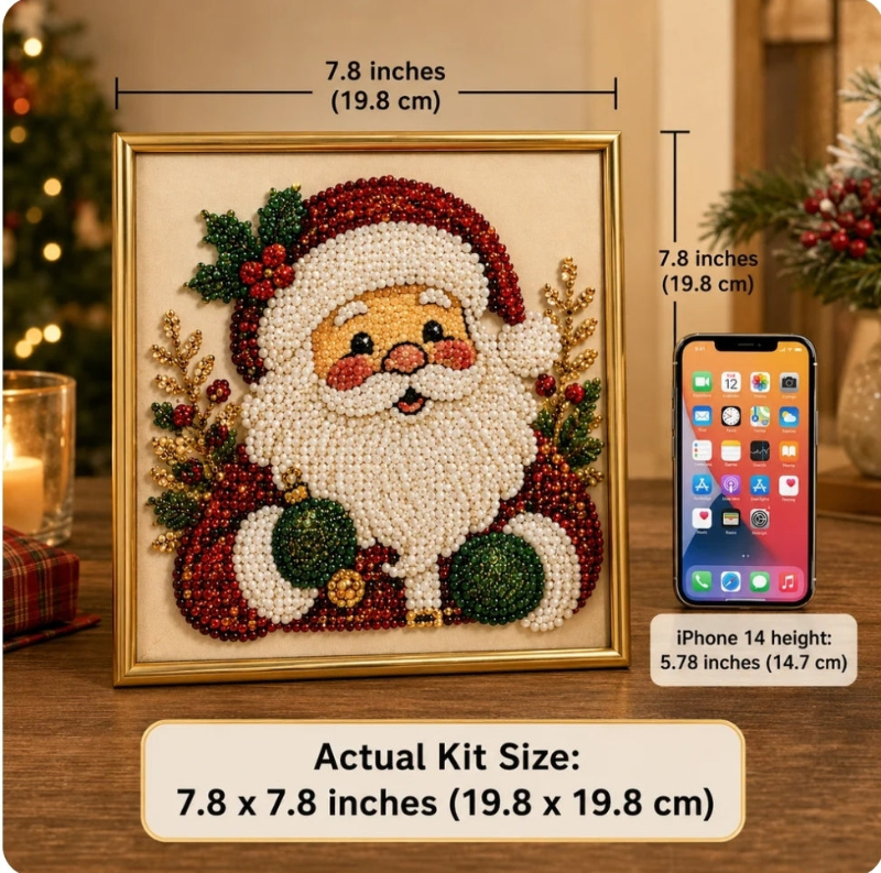  🎄 3D Christmas Pearl Art Kit 🎅 