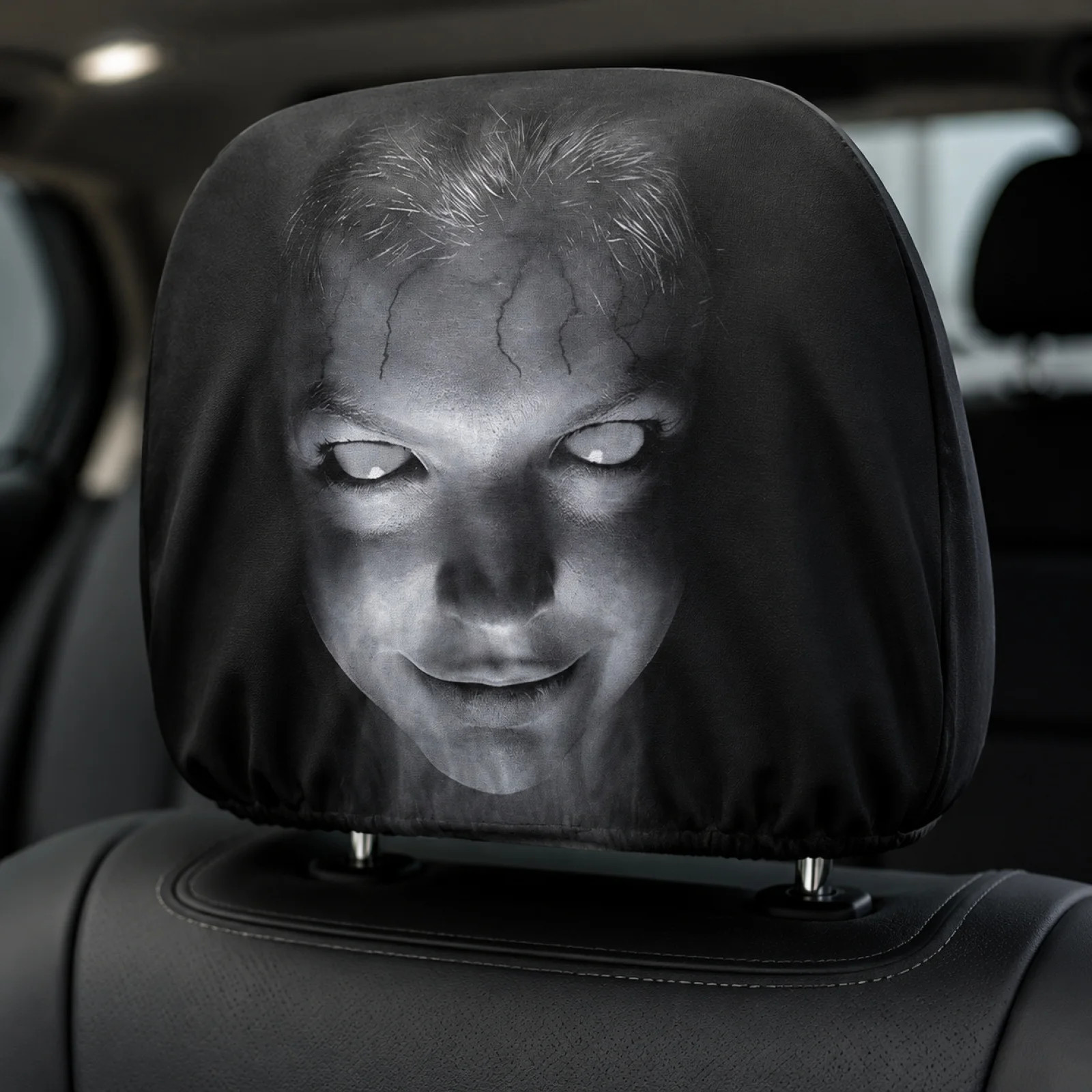 Halloween Decor Car Headrest Covers Funny