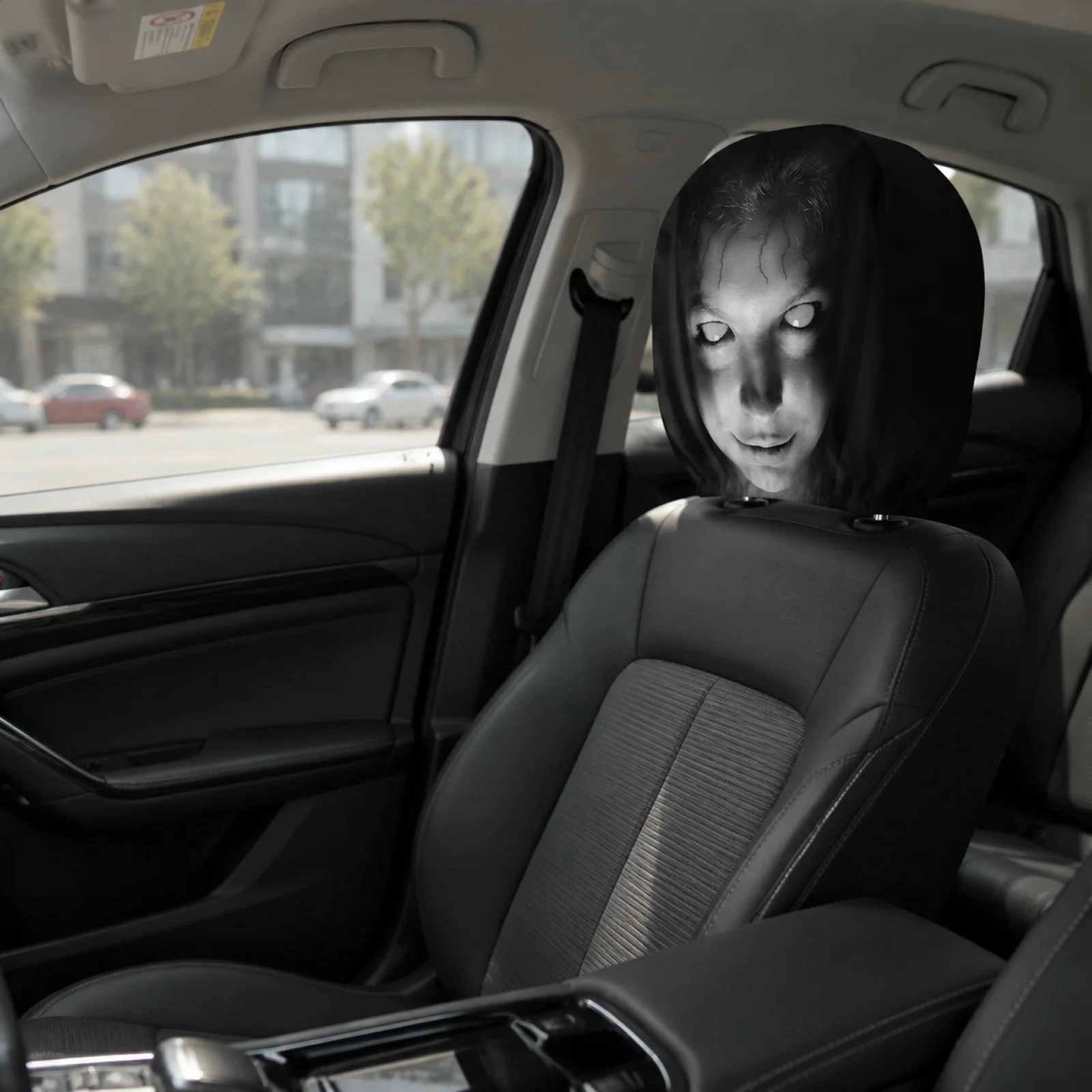 Halloween Decor Car Headrest Covers Funny