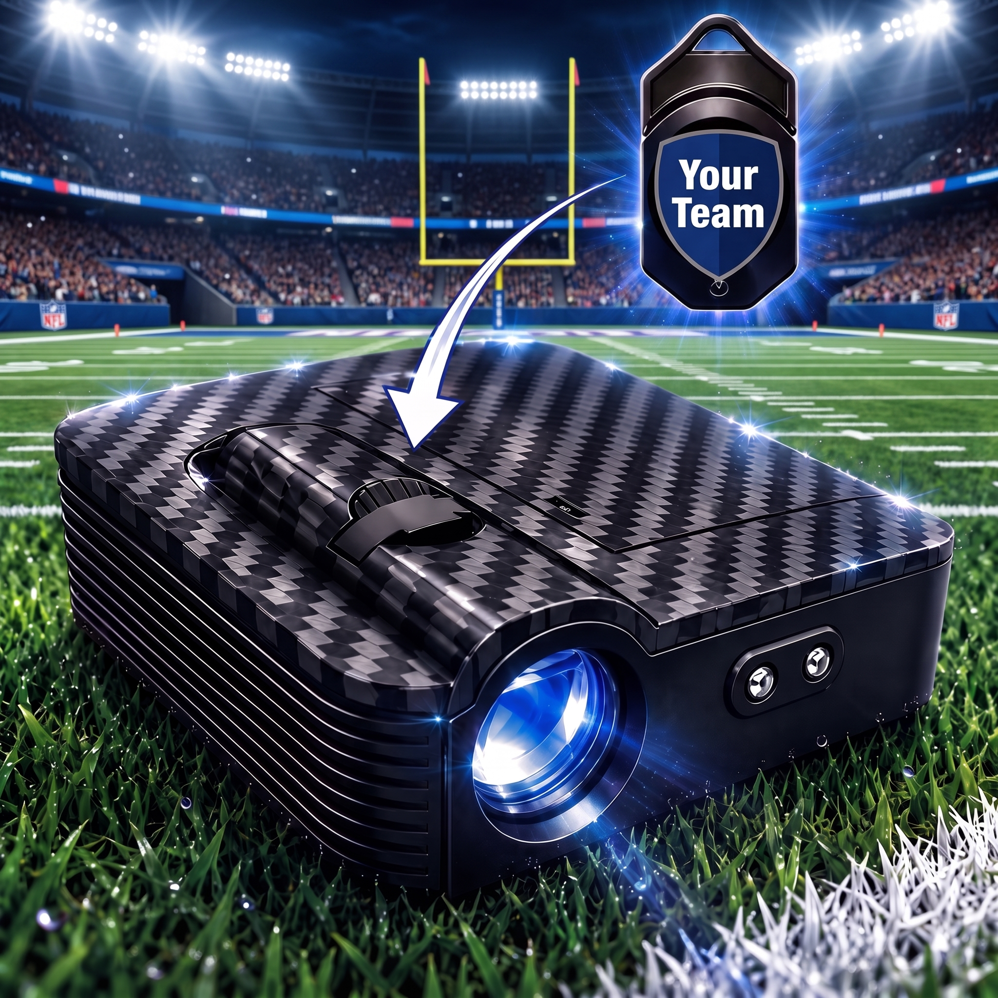 American Football Game Day Car Projector