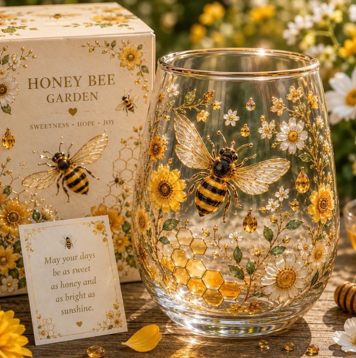 🌸Limited Edition 2026 Hummingbird Morning Bliss Glass Tea Cup☕