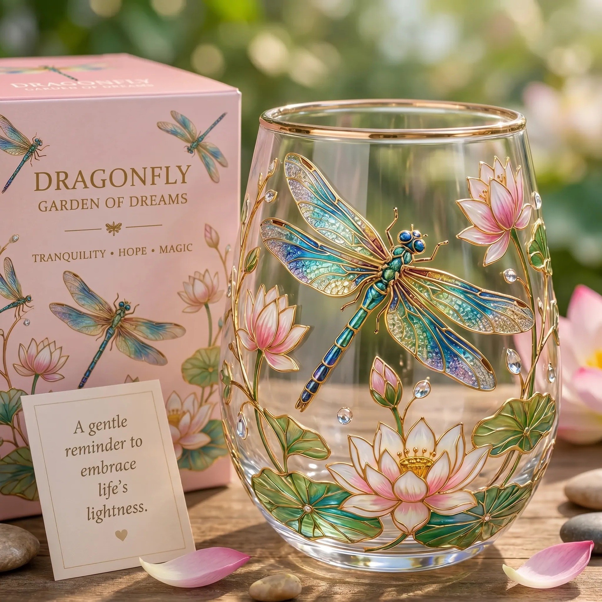 🌸Limited Edition 2026 Hummingbird Morning Bliss Glass Tea Cup☕